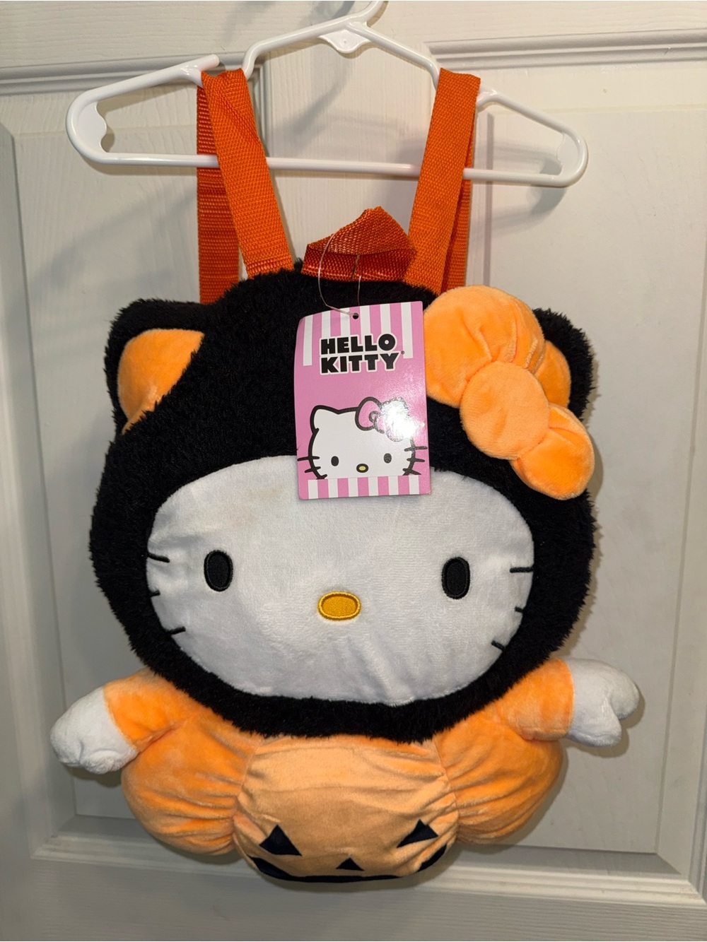 Hello kitty plush Halloween book bag new